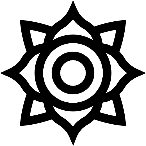 Chakra Basic Straight Lineal icon