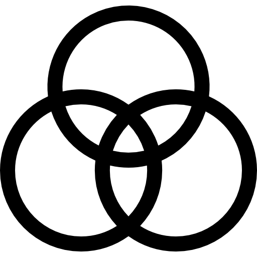 rgb Basic Straight Lineal иконка