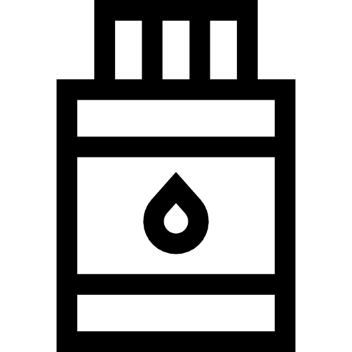 tintenpatrone Basic Straight Lineal icon