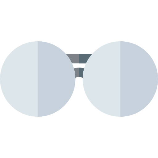 occhiali da sole Basic Rounded Flat icona