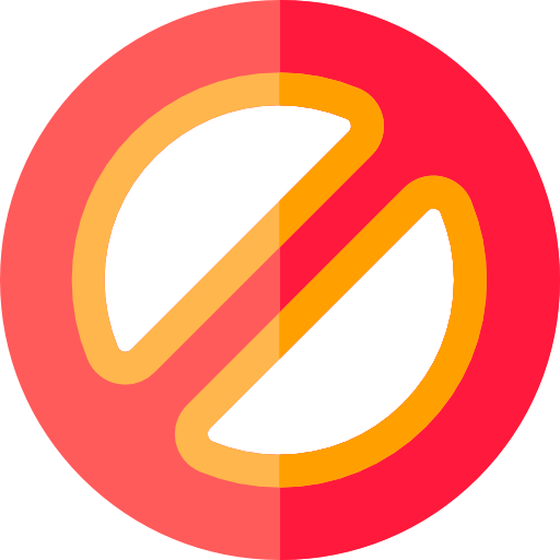금지 Basic Rounded Flat icon