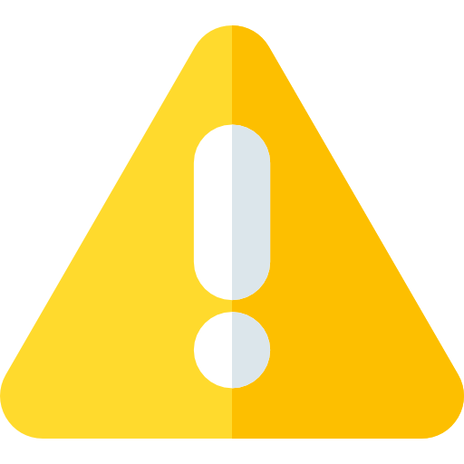 警告 Basic Rounded Flat icon