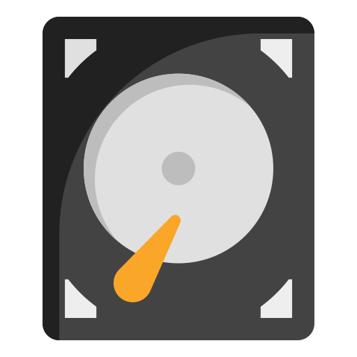 disque dur Generic color fill Icône