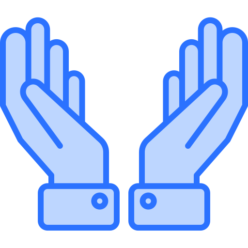 Hand Generic color lineal-color icon