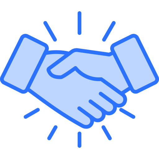 Handshake Generic color lineal-color icon