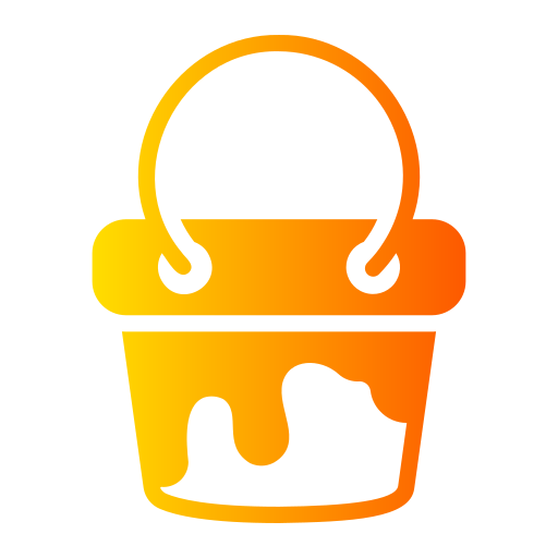 Bucket Generic gradient fill icon