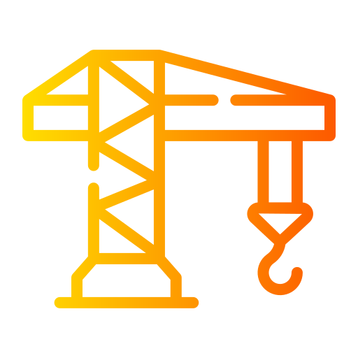 crane Generic gradient outline icon