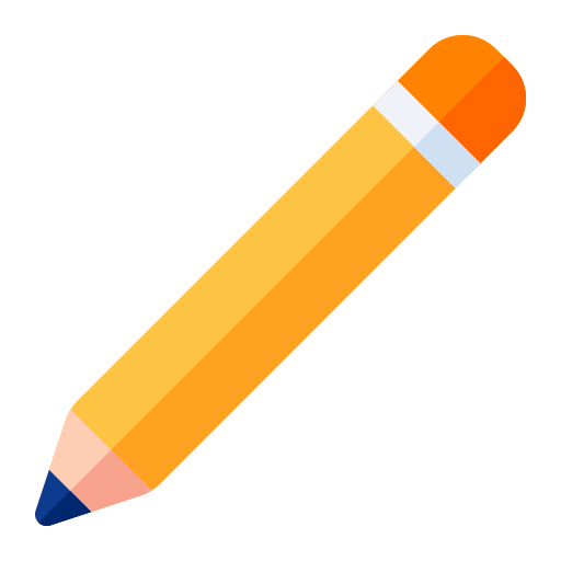 연필 Generic color fill icon
