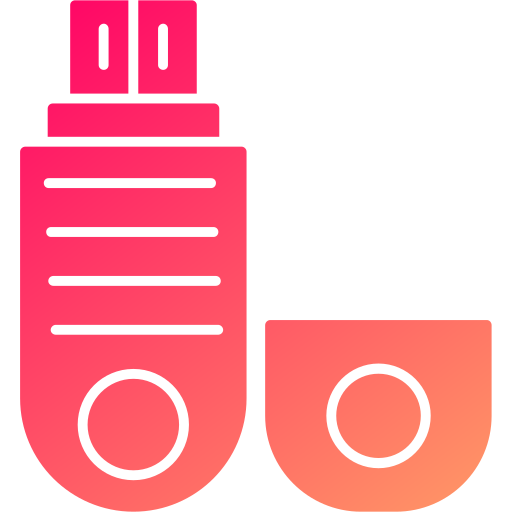 펜 드라이브 Generic gradient fill icon