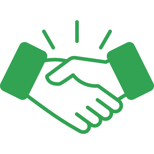 Handshake Generic color fill icon