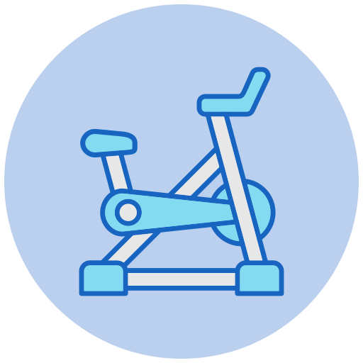 rower stacjonarny Generic color lineal-color ikona