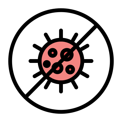 kein virus Generic color lineal-color icon