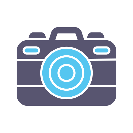 kamera Generic color fill icon