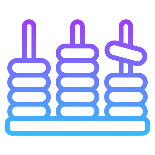 스태킹 링 Generic gradient outline icon