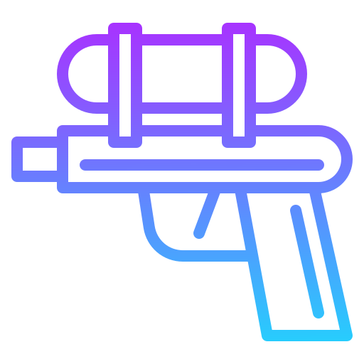 Water Gun Generic gradient outline icon