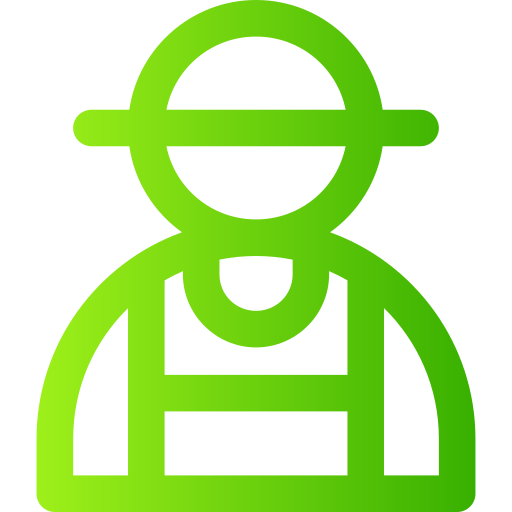Farmer Generic gradient outline icon