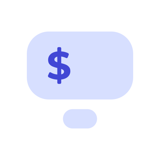 Cashier machine Generic color fill icon