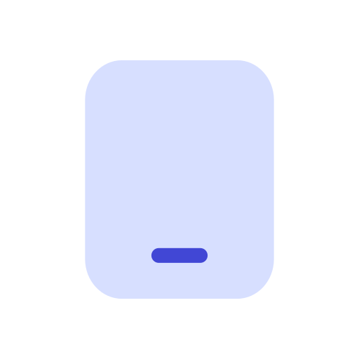 Tablet Generic color fill icon