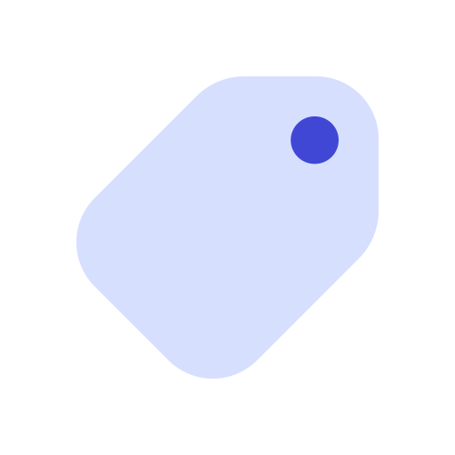 Label Generic color fill icon