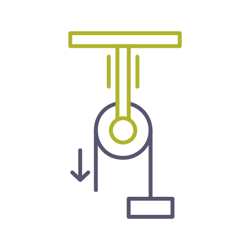 Pulley Generic color outline icon