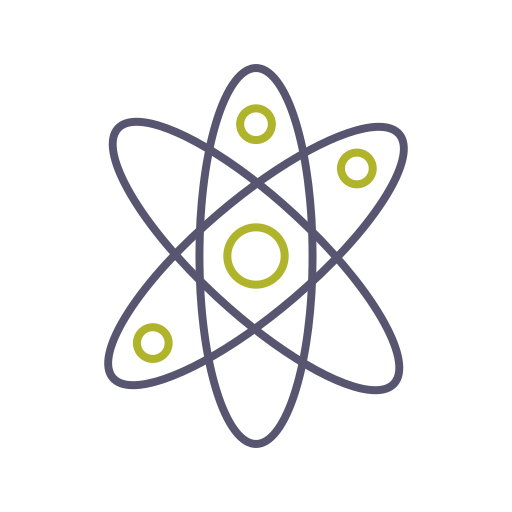 原子 Generic color outline icon