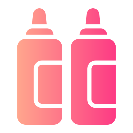 bottiglia di salsa Generic gradient fill icona