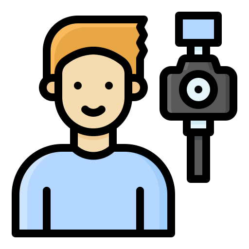 Photographer Generic color lineal-color icon