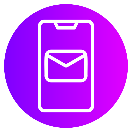 envelop Generic gradient fill icoon