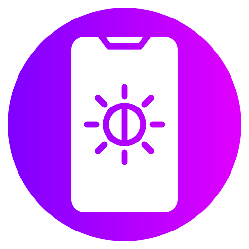 Light control Generic gradient fill icon