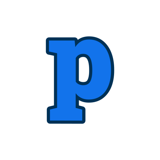 letra p Generic color lineal-color icono