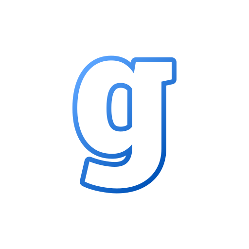 lettre g Generic gradient outline Icône