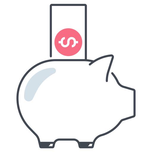 Piggybank Generic color lineal-color icon
