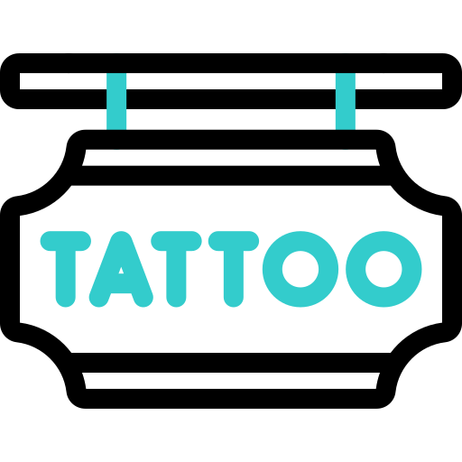 tattoo studio Basic Accent Outline Ícone
