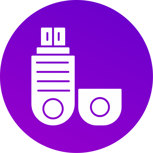 Pen drive Generic gradient fill icon