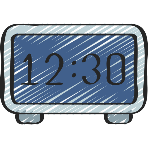 orologio digitale Juicy Fish Sketchy icona