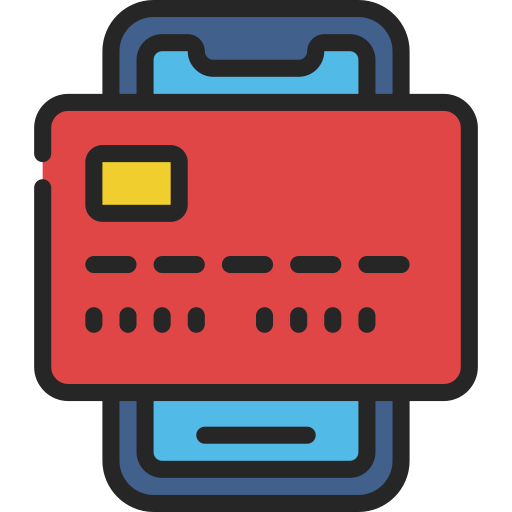 Credit card Juicy Fish Soft-fill icon