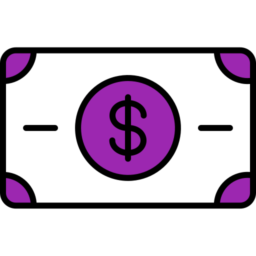 dinheiro Generic color lineal-color Ícone