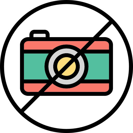 カメラがない Generic color lineal-color icon