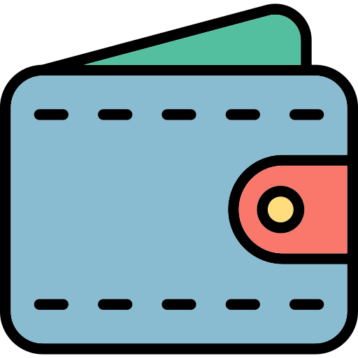 지갑 Generic color lineal-color icon