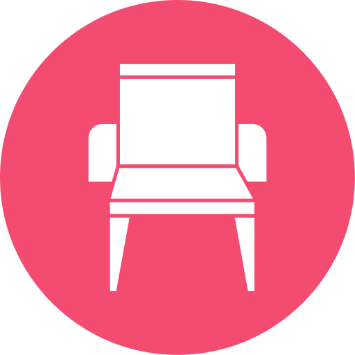 Chair Generic color fill icon