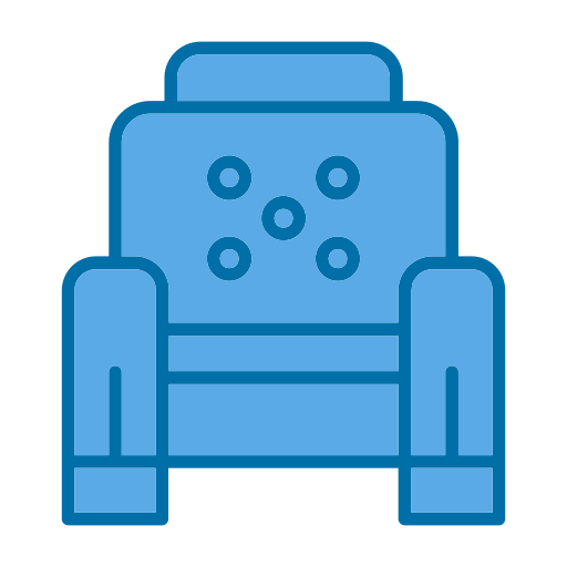 sillón Generic color lineal-color icono