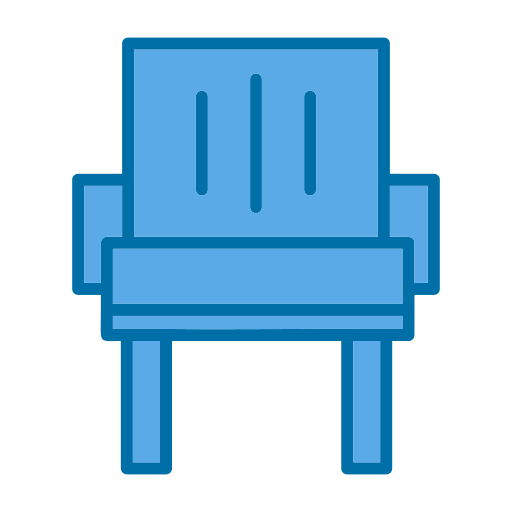 Chair Generic color lineal-color icon