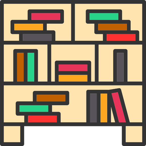 librero Generic color lineal-color icono