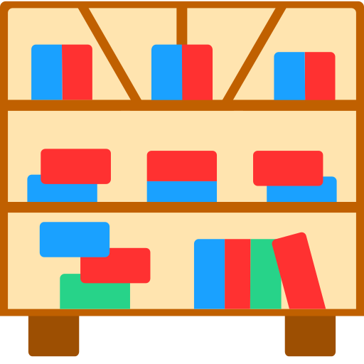 bookshelf Generic color fill icon