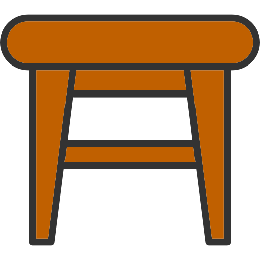 taburete Generic color lineal-color icono
