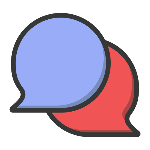 gespräch Generic color lineal-color icon
