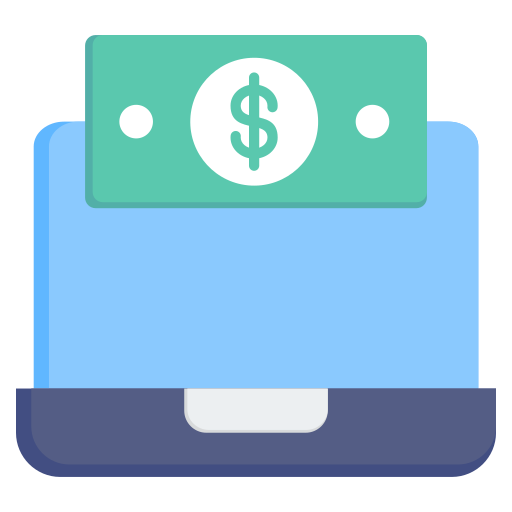 Online banking Generic color fill icon