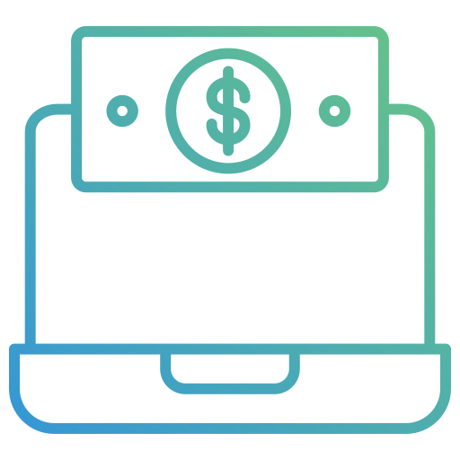 online-banking Generic gradient outline icon