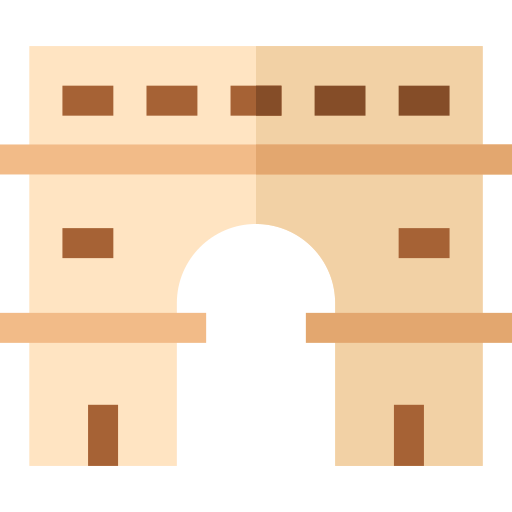 Триумфальная арка Basic Straight Flat иконка