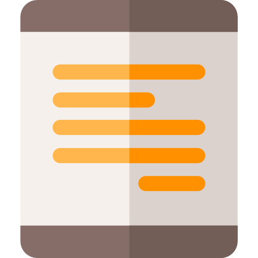 電子ブック Basic Rounded Flat icon